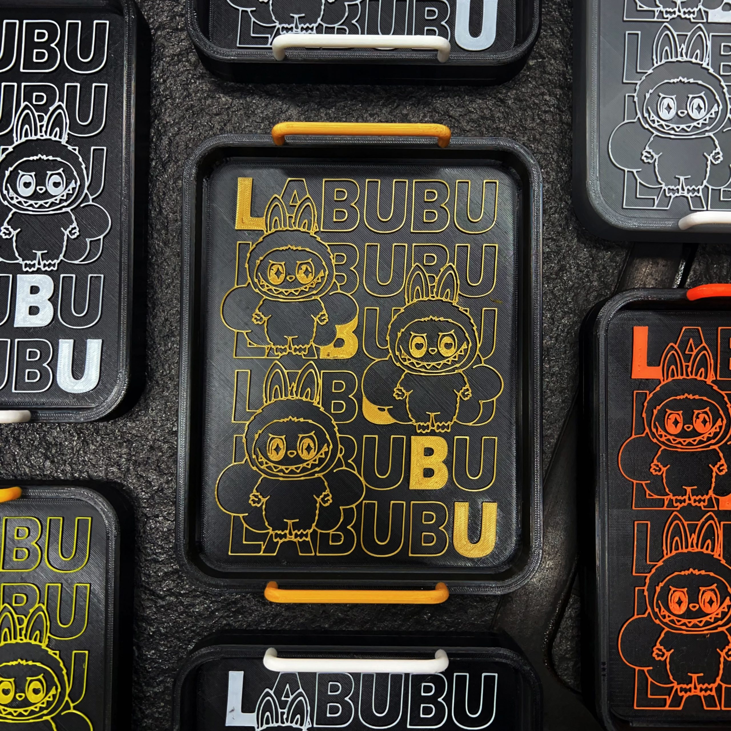 LABUBU拉布布潮流托盘3D打印工艺品摆件-火种游戏