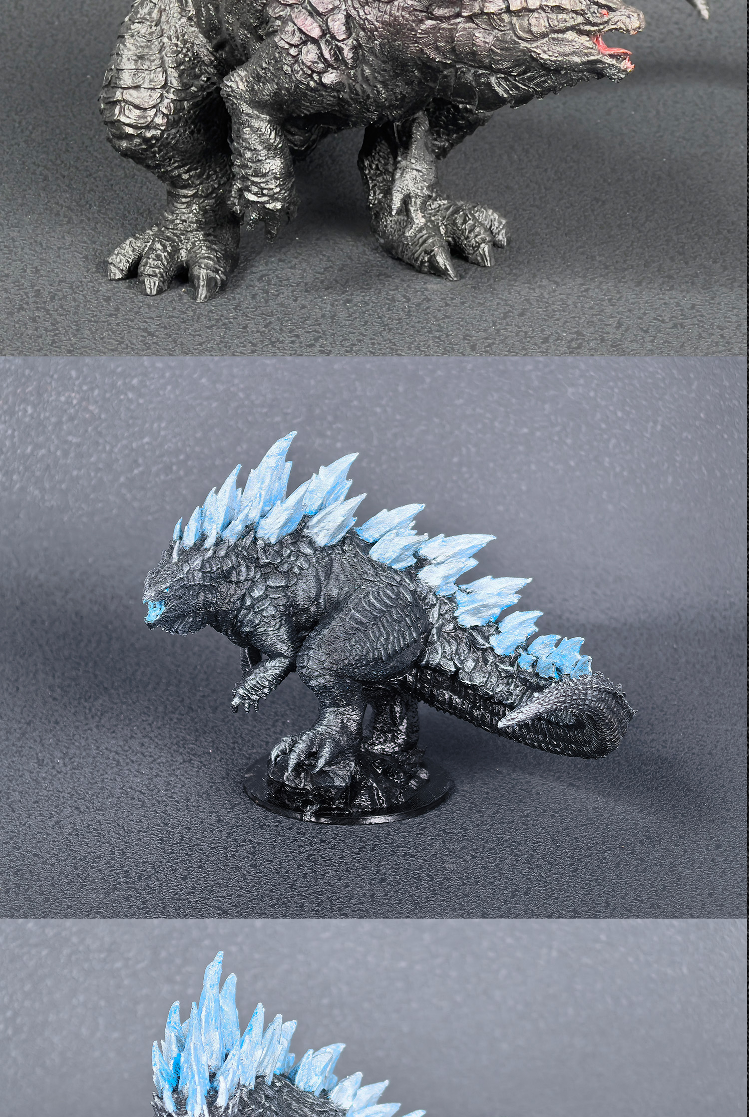 图片[7]-哥斯拉Godzilla手工上色手绘3D打印工艺品摆件手办 哥斯拉大战金刚-火种游戏