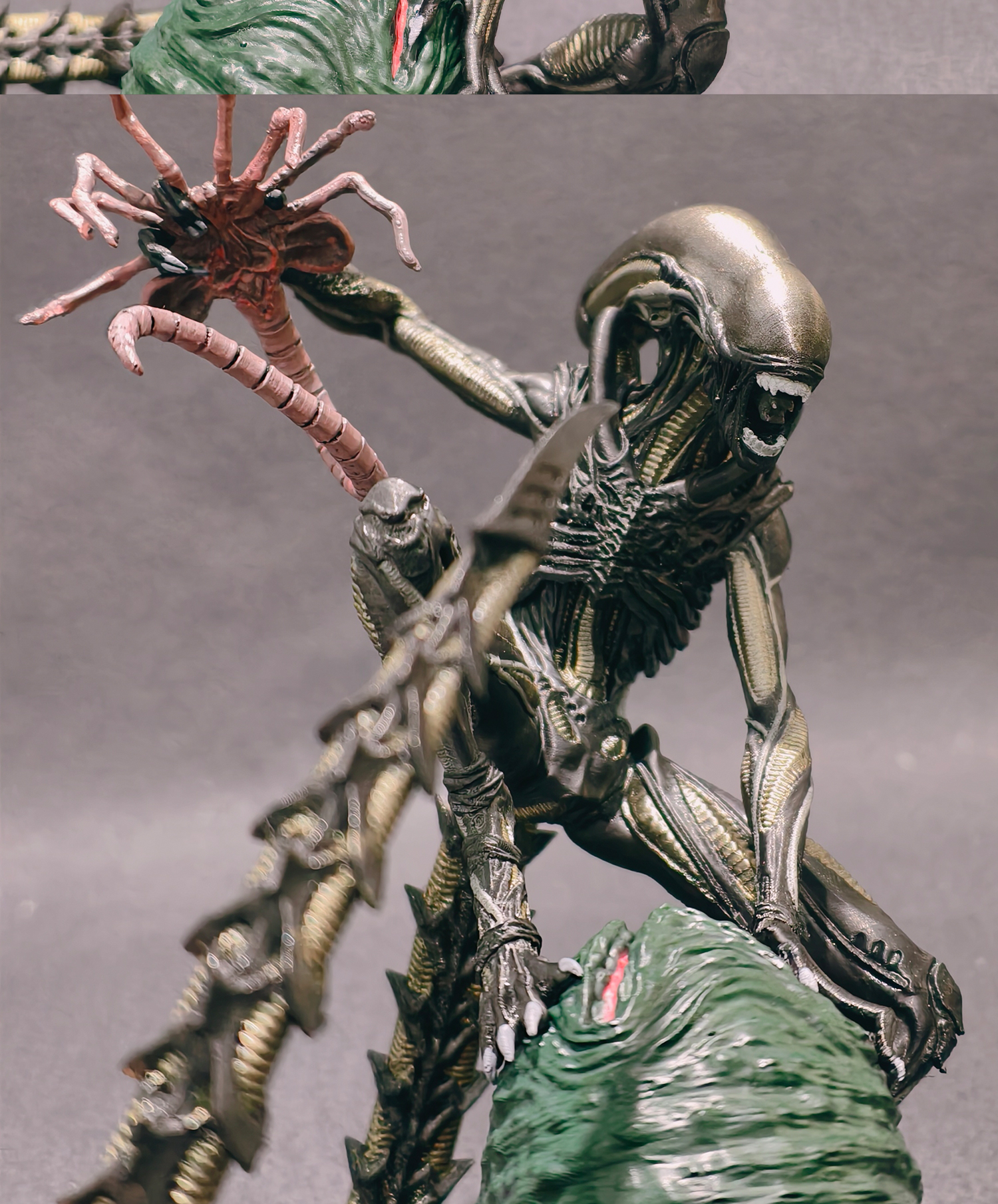 图片[9]-[积分兑换]异形手办模型抱脸虫摆件工艺品3D打印手绘上色作品-火种游戏