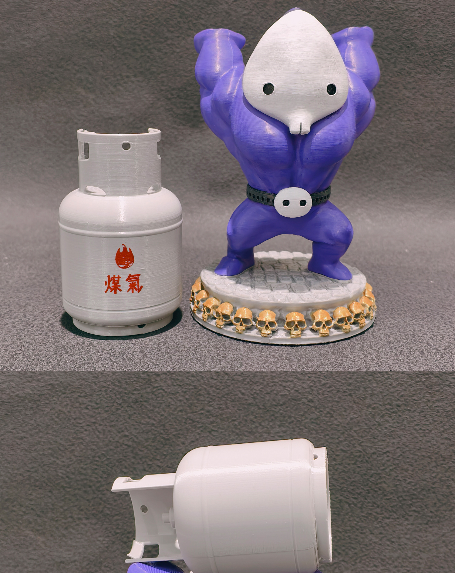 图片[5]-狂扁小朋友手办模型摆件怀旧游戏3D打印手绘上色作品可拆卸-火种游戏